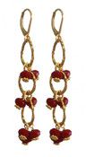 Red Velvet Earrings