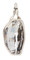 Swarovski Calypso Gemstone Pendant in Crystal (Clear)