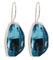 Swarovski Large Calypso Earrings in Aquamarine
