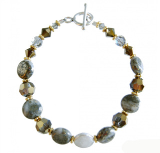 Two-tone Pyrite Bracelet