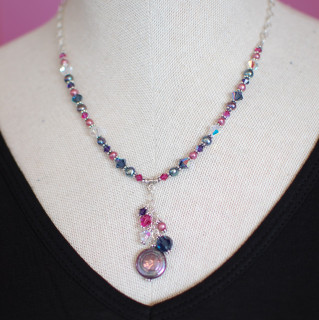 Fantasy Cluster Necklace