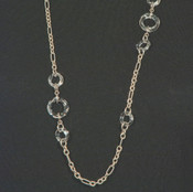 Cosmic Ring Long Necklace