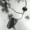 Deco Necklace in Jet (Black)
