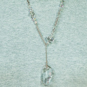 Deco Necklace in Crystal (Clear)