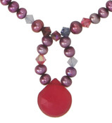Raspberry Necklace