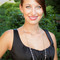 Channel Set Necklace in Silver Black Diamond shown with the Channel Set Brio Earrings in Black Diamond.