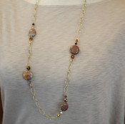 Jasper Long Necklace