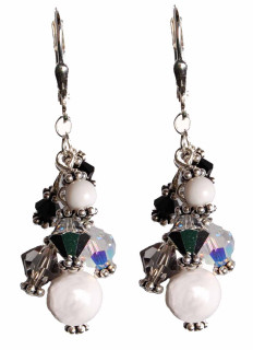 Smoke Cluster Earrings