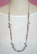 Long Dangle Necklace in Soleil