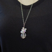 Crushed Ice Cluster Necklace