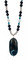 Blue Crush Necklace in Sterling Silver