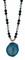 Blue Crush Necklace in 18k Gold Vermeil