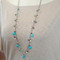 Turquoise Coral Quartz Necklace
