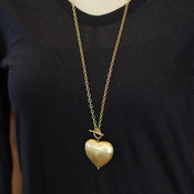 Heart Toggle Necklace