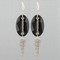 Roxie Earrings in Sterling Silver Jet (Black)