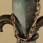 Sandy Beach Necklace shown in Sterling Silver.