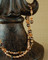 Sandy Beach Necklace in 18K Gold Vermeil shown with the Sandy Beach Dangle Earring.