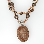 Almond Roca Double Necklace