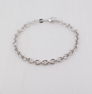 Rolo Chain Charm Bracelet