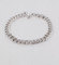 Parallel Curb Chain Charm Bracelet