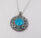 Chalcedony Medallion Necklace