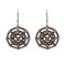 Marcasite Medallion Earrings
