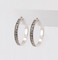 Marcasite Hoop Earrings