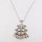 Pearl & Marcasite Pendant Necklace