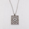 Cubic Zircona & Marcasite Pendant Necklace