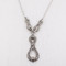 Marcasite Infinity Necklace