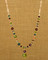 Crystal Lite Necklace in 18K Gold Vermeil Earth