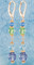 Crystal Dangle Earrings in 18k Gold Vermeil Serenity