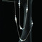 Long Necklace in Sterling Silver Crushed Ice