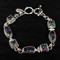Mystic Topaz Princess & Oval Bracelet