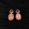 Azotic Topaz & Sunstone Post Earrings