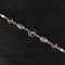 Blue Pearl & Silver Chain Bracelet