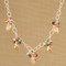 Polygon Cluster Necklace in Goddess