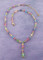 Crystal Drop Necklace in 18K Gold Vermeil Pastel