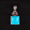 Turquoise Square & Mystic Topaz Pendant