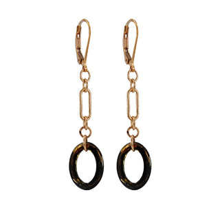 Cosmic Oval Ring Earrings