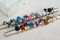 Silver colors (left to right): Sandy Beach, Earth, Montana Pearl, Blues, Catalina, Purples, Cupid, Pinks, Pastel, Garden, Crystal (Clear), Romance, Allure, Jet (Black), Black Tie.
Gold colors (left to right): Jet (Black), Siam (Red), Gypsy, Catalina, Pastel, Concord, Earth, Jungle, Sandy Beach, Romance, Crystal (Clear).