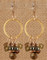 Ring Cluster Earrings in 18k Gold Vermeil Jungle