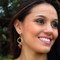 Ring Cluster Earrings in 18k Gold Vermeil Cabrina