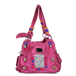 Multicoloured Pocket Hand Bag