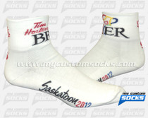 Custom Tim Hortons White Socks
