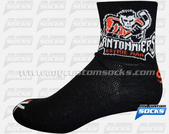 Custom Socks: Cantonniers de Magog Hockey Midget