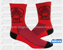 Custom Apex Wrestling School Socks
