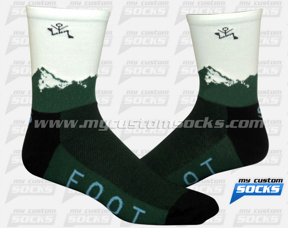 Custom Yale Dark Socks