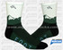 Custom Yale Dark Socks