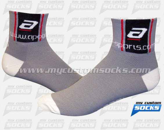 Custom Apogee - Grey socks Socks
